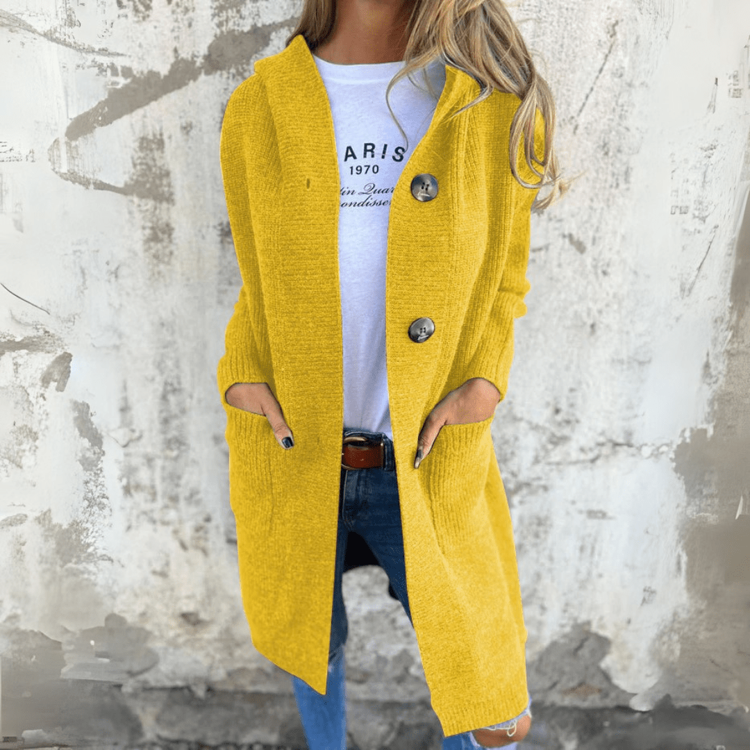 Leila – Long Chic Cardigan