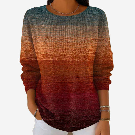Mirabel - Vintage Gradient Sweater