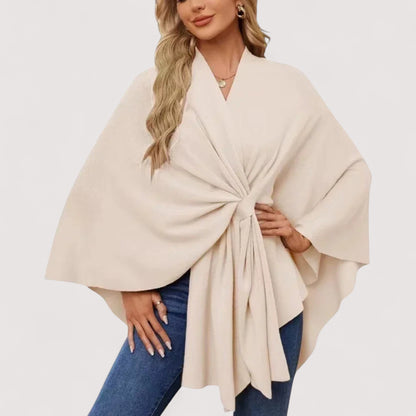Brenda – Chic Lightweight Knit Poncho