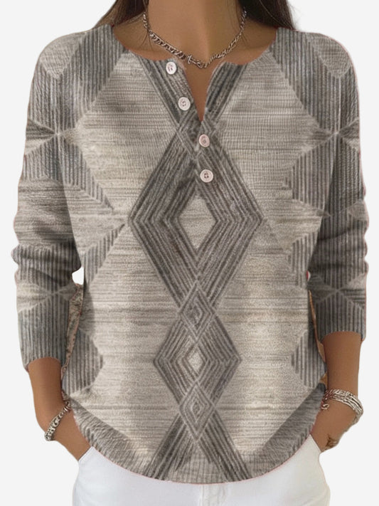 Emerson - Vintage Abstract Sweater