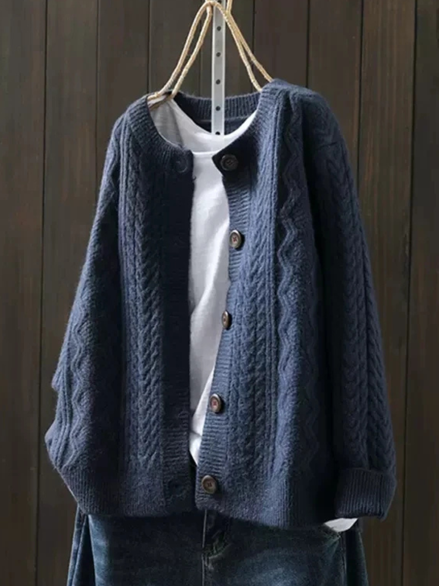 Camryn - Cable Cardigan