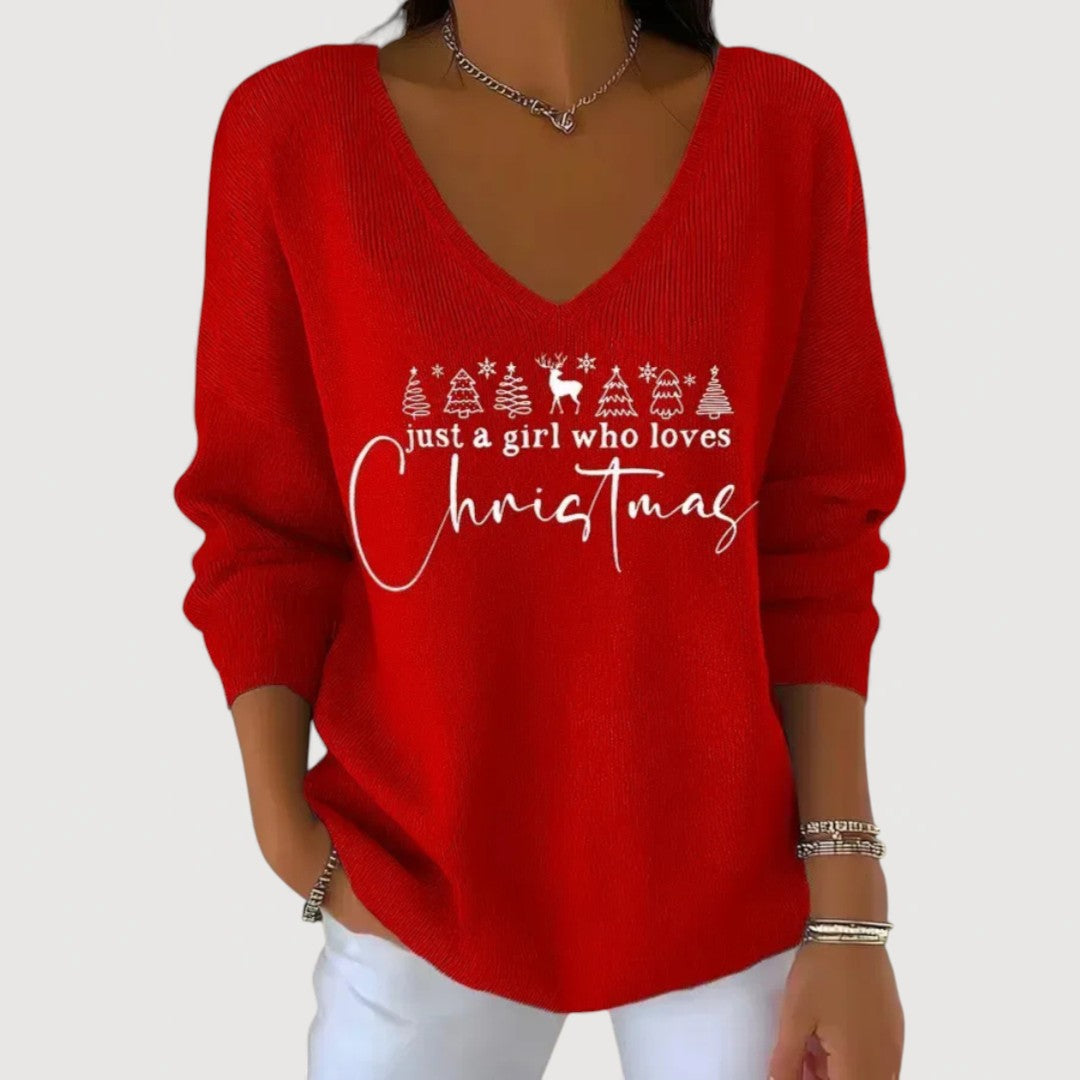 Faye – Christmas Top