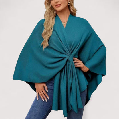 Brenda – Chic Lightweight Knit Poncho