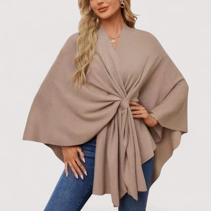 Brenda – Chic Lightweight Knit Poncho