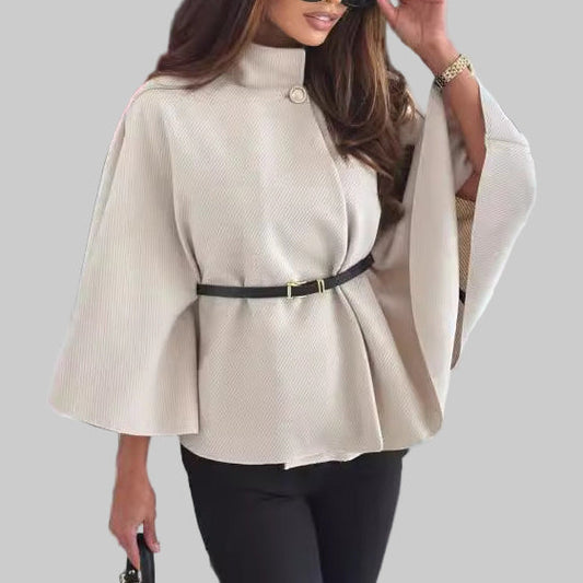 Alicia - Chic Butterfly Jacket with belt