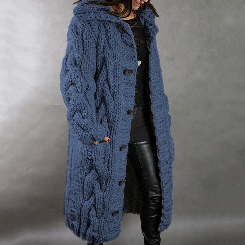 Jocelyn - Elegant cozy Coat with Tummy Coverage
