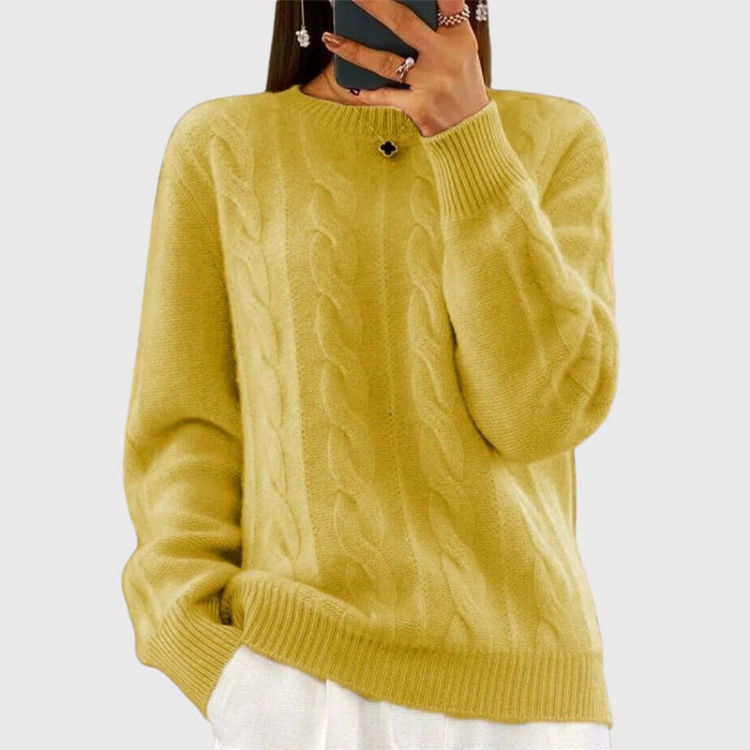 Maddie - Comfortable Knit Sweater