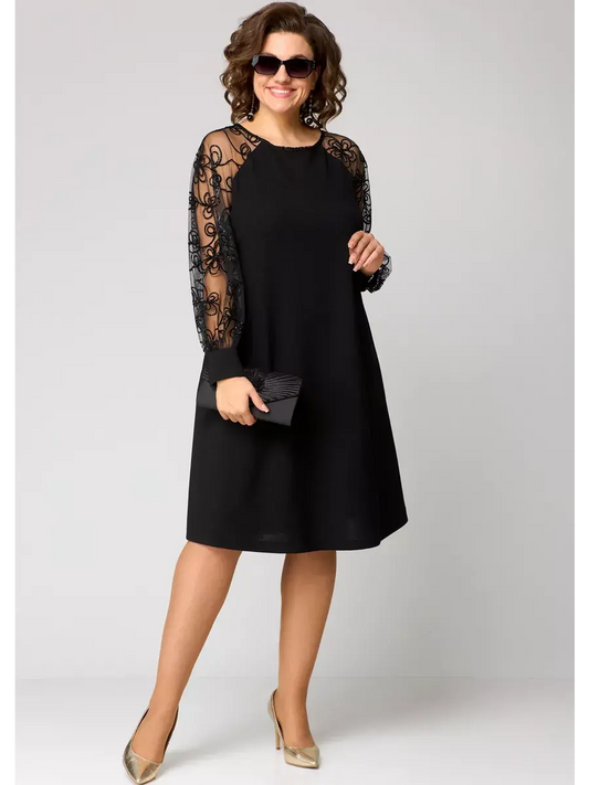 Celia - Comfortable Elegant Midi Dress
