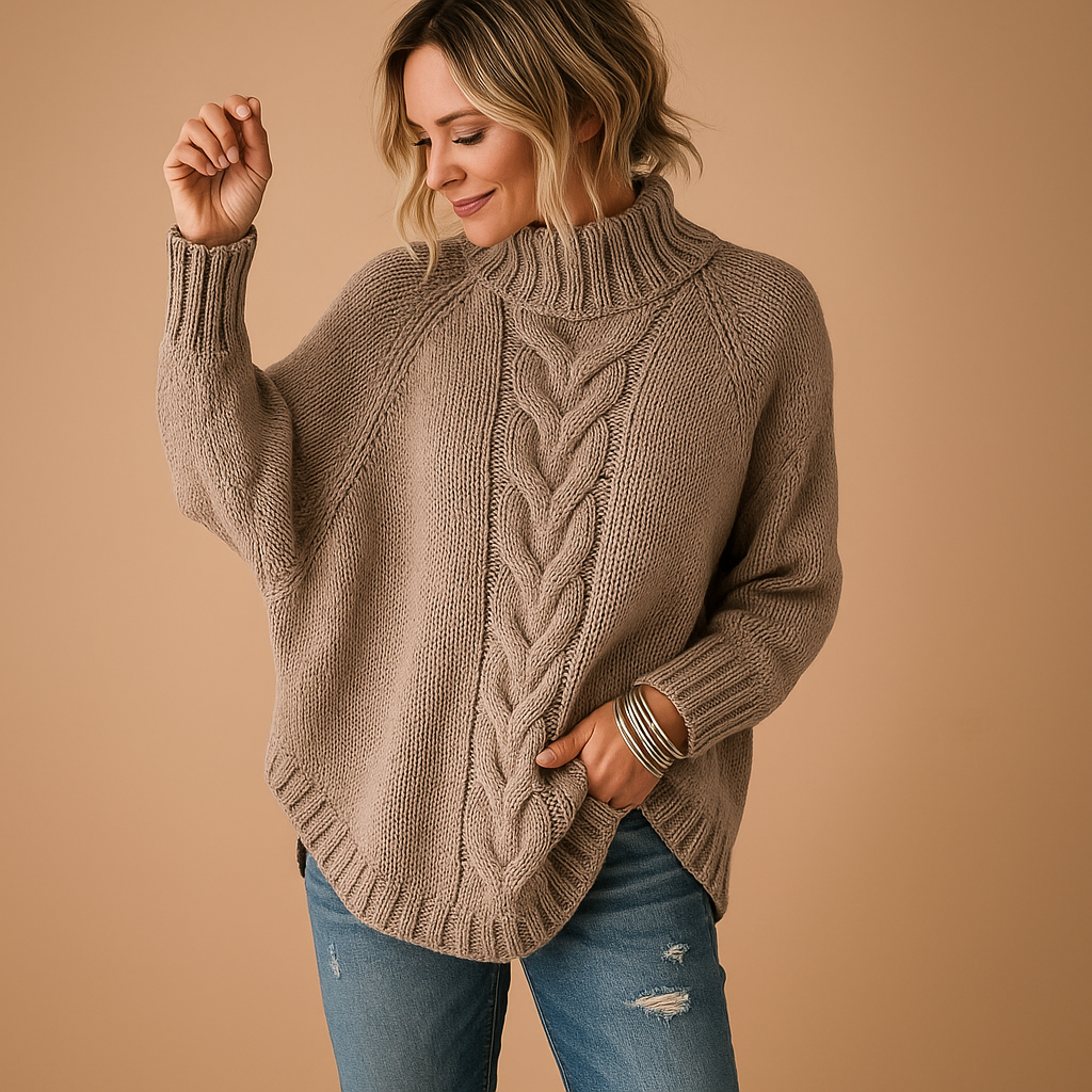 Marieke – Cozy Long Knit Sweater