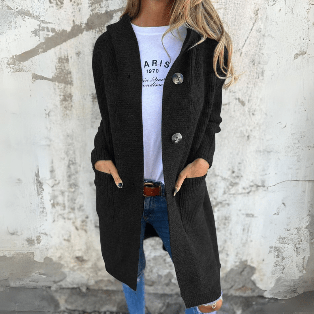 Leila – Long Chic Cardigan